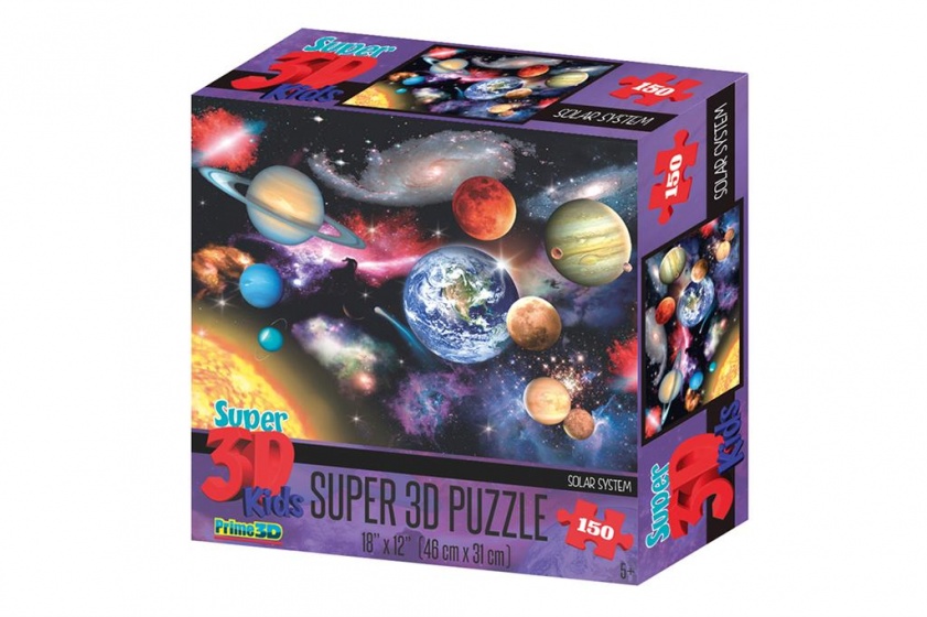 Prime 3D Puzzle 3D Slnečná sústava 150 dielikov