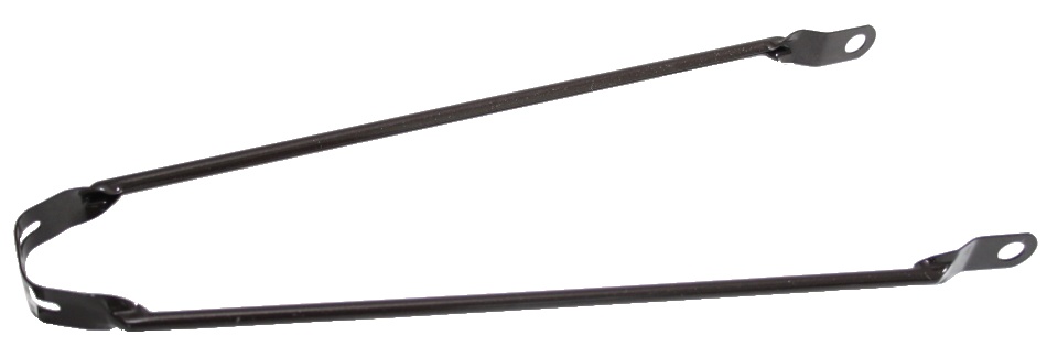 TOM spatbordstang staal 28 inch donkerbruin