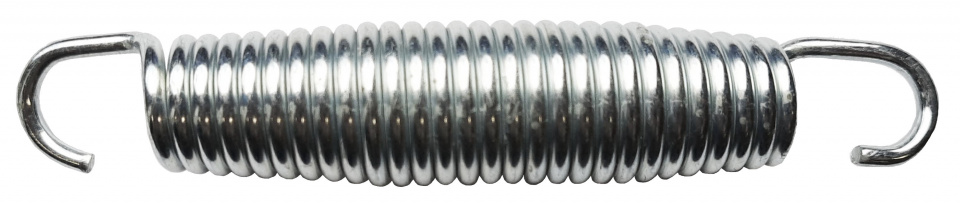 Trampoline Spring 135 mm steel silver