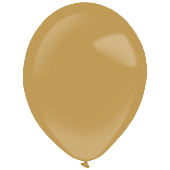 Amscan balóny 35 cm latex hnedé 50 kusov