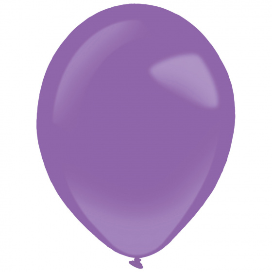 Amscan balóny 35 cm latex fialová 50 kusov