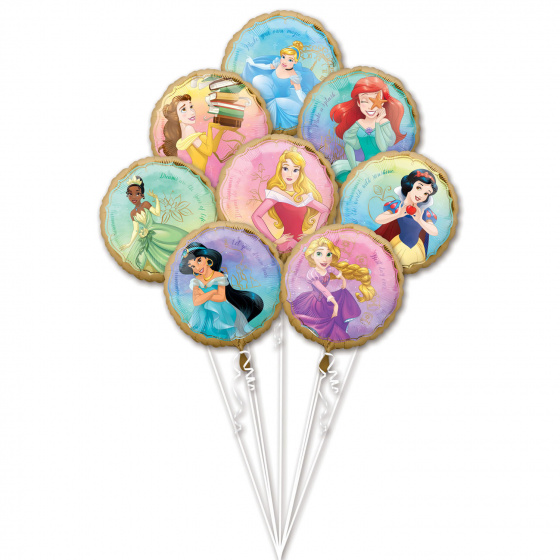Amscan ballonnenpakket once upon a time princess 43 cm 8 stuks