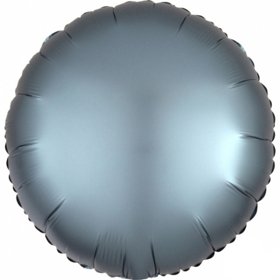 Amscan fóliový balónik Luxe Jade 43 cm šedý