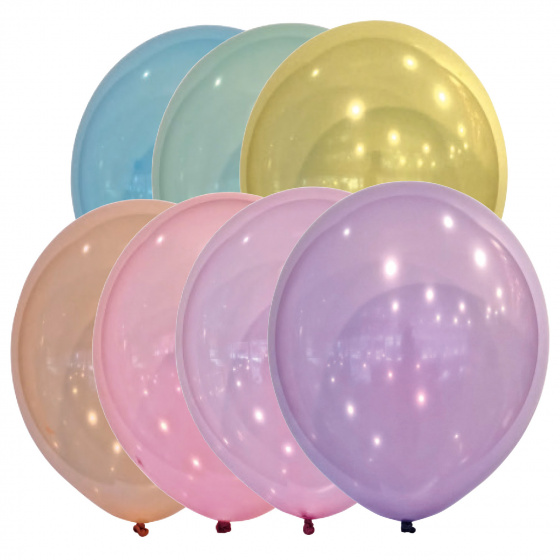 Amscan farebné balóny 27,5 cm latex 50 kusov