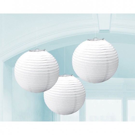 Amscan lampy zlaté 24 cm 3 kusy