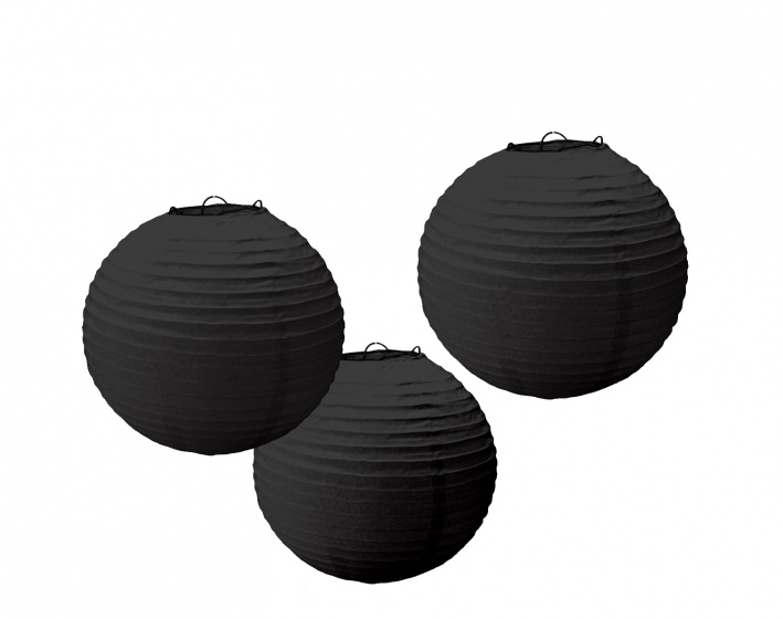 Amscan lampy zlaté 24 cm 3 kusy