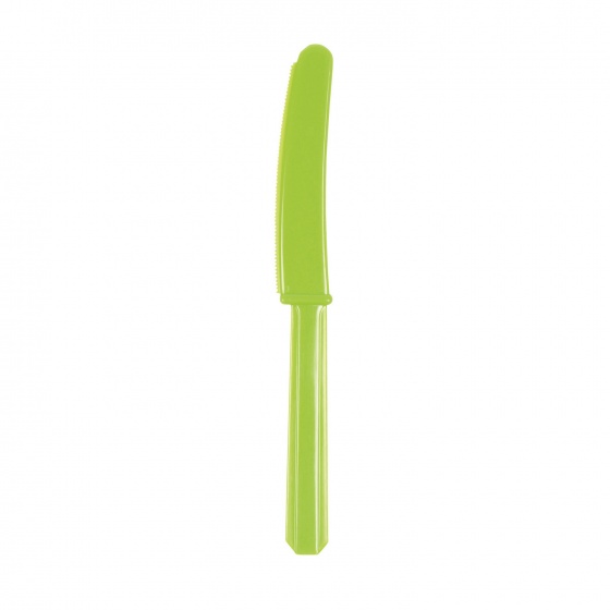 Amscan messen lime 17 cm 20 stuks