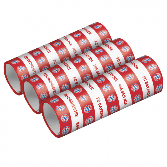 Amscan hadovitý Bayern Mníchov 4 metre červený/biely 3 kusy