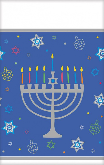Amscan obrus Chanuka 137 x 243 cm