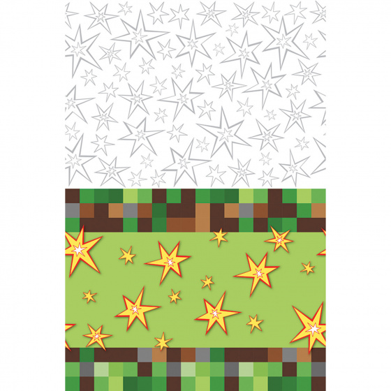 Amscan obrus Minecraft TNT Party! junior 137 x 243 cm zelená