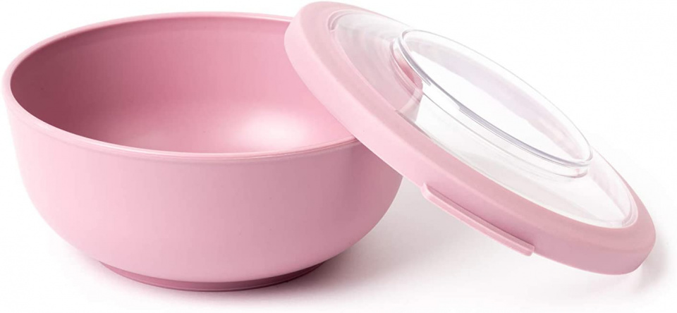 Amuse obedár 17 x 9 cm ružový 1000 ml 2-diel