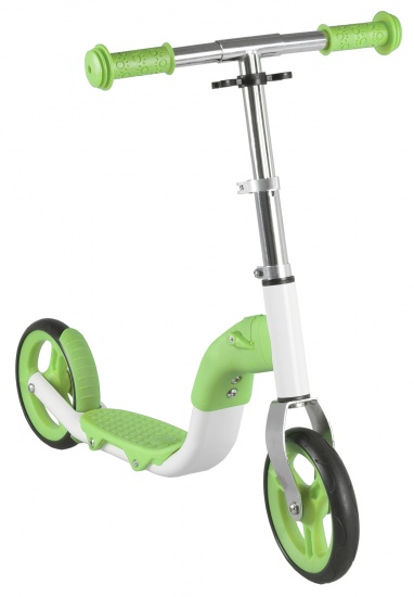 Anlen Loopfiets En Step 2in1 Junior Voetrem Groen wit - Foto 1