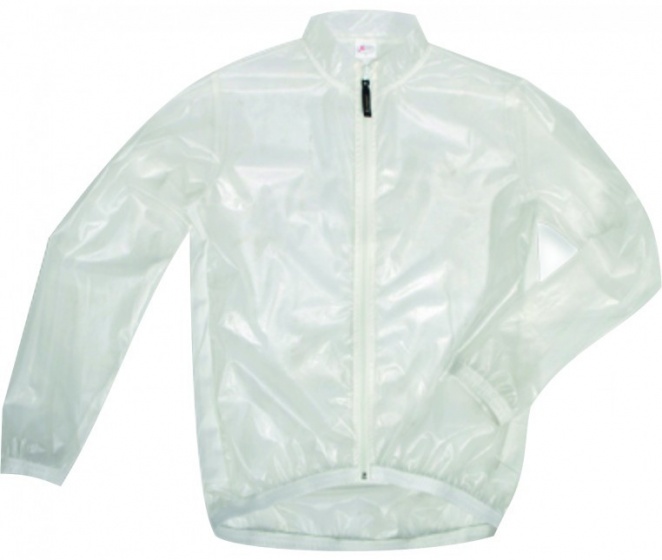 Anuy bunda do dažďa Súťažná unisex transparentná veľkosť L