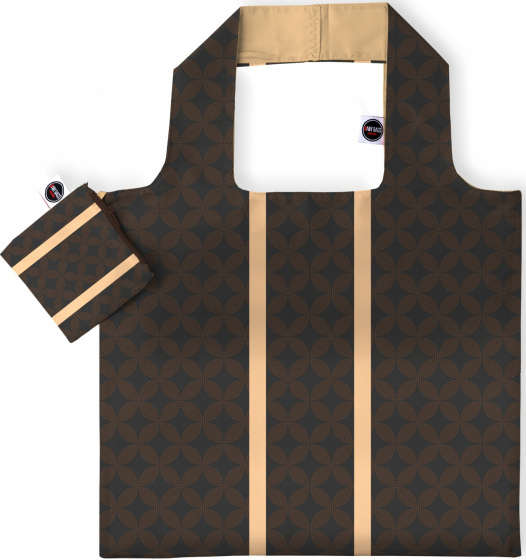 tote bag 48 cm polyester brown