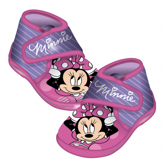 Arditex babysloffen Minnie Mouse polyester/TPR roze maat 26 Arditex babysloffen Minnie Mouse polyester/TPR roze maat 26