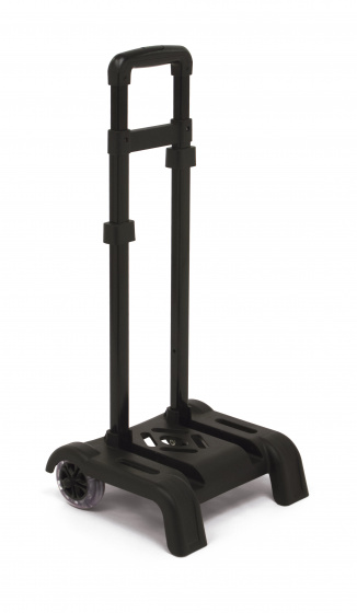luggage trolley foldable 92/62 x 29 cm black
