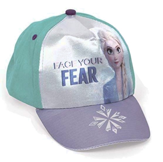 Frozen cap "Face your fear" green
