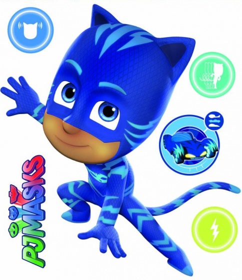 Arditex muurstickers pj masks catboy 2 stickervellen
