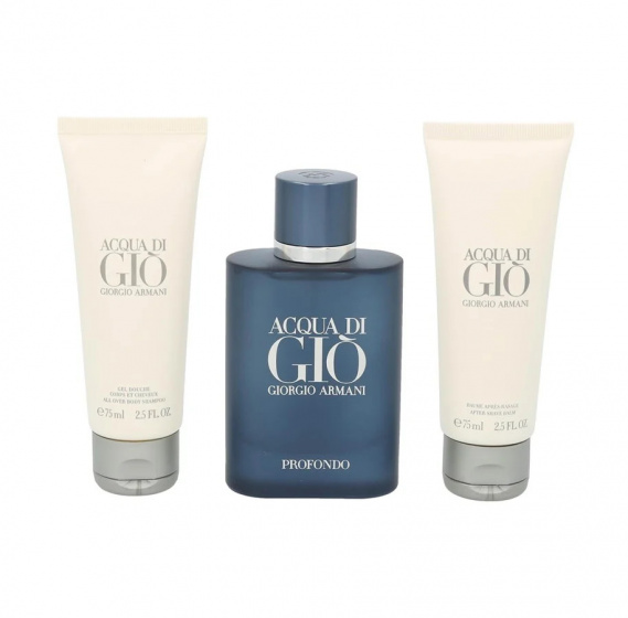 acqua di gio profondo 3 piece set