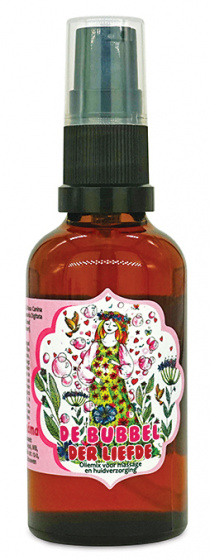 Aromama massage oil Bubbel Der Liefde 50 ml vegetable brown