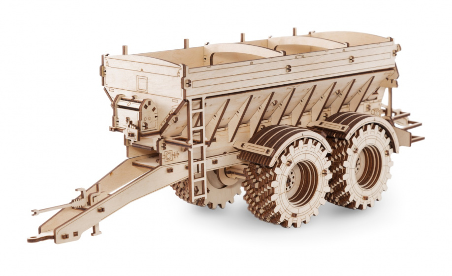 Eco Wood Art 3D puzzel cm Trailer Tractor K 7M 50 cm hout 206 st. Eco Wood Art 3D puzzel cm Trailer Tractor K 7M 50 cm hout 206 st.