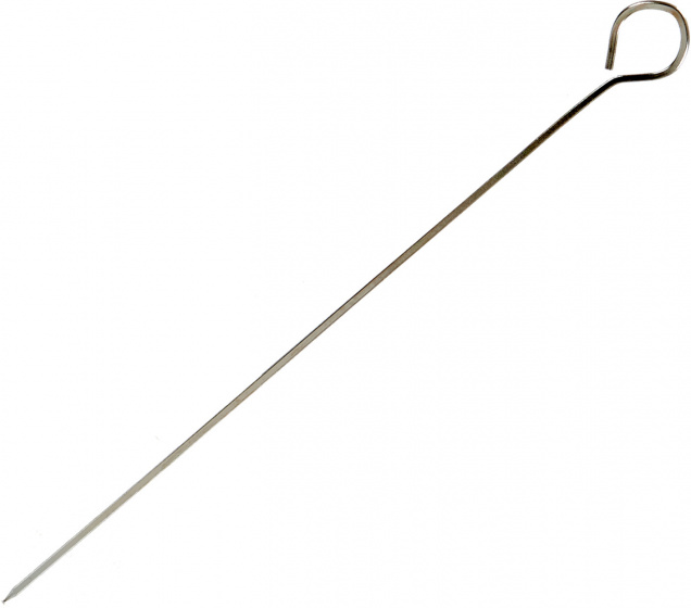 Arte Regal grilovacie špízy 25 cm oceľové strieborné 6 kusov