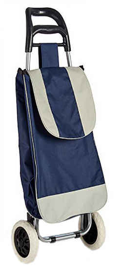 Arte Regal shopping trolley 3Lines 72 liter polyester blue