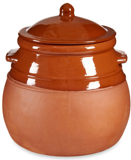 Arte Regal hrniec na pečenie 4,5l keramický hnedý 2-diel