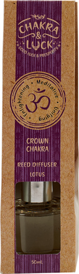 Arte Regal vonné tyčinky Chakra & Luck lotus 50 ml sklo/drevo