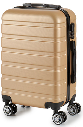 Arte Regal luggage trolley strips 3 litres 57 x 37,5 cm ABS gold
