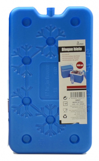 cooling element 400 ml 24,5 x 14 cm blue
