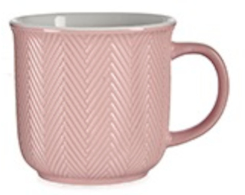 Arte Regal hrnček na kávu 460 ml porcelán ružový