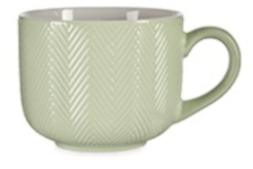 Arte Regal hrnček na kávu 570 ml porcelánový zelený