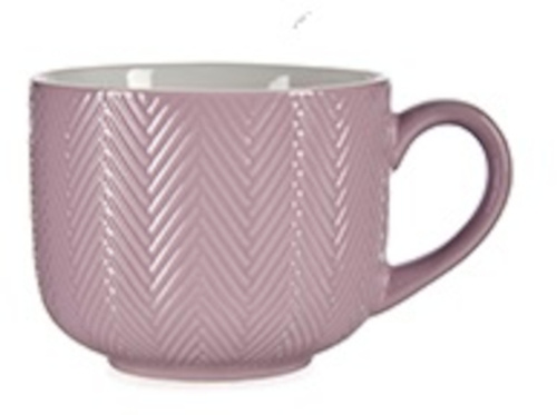 Arte Regal hrnček na kávu 570 ml porcelán fialový