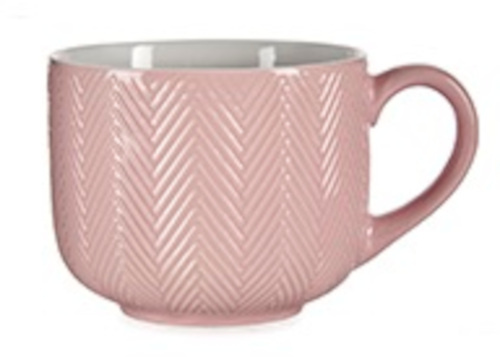 Arte Regal hrnček na kávu 570 ml porcelán ružový