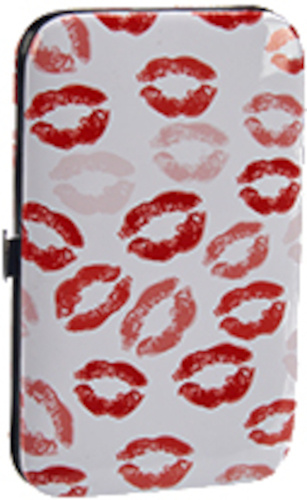 Arte Regal manicure set 8 x 12,5 cm steel white/red 8-piece