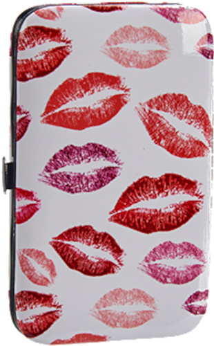 Arte Regal manicure set 8 x 12,5 cm steel white/red/purple 8-piece