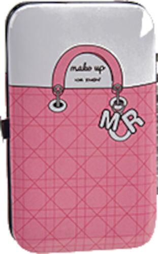 Arte Regal manicure set 8 x 12,5 cm steel white/pink 8-piece