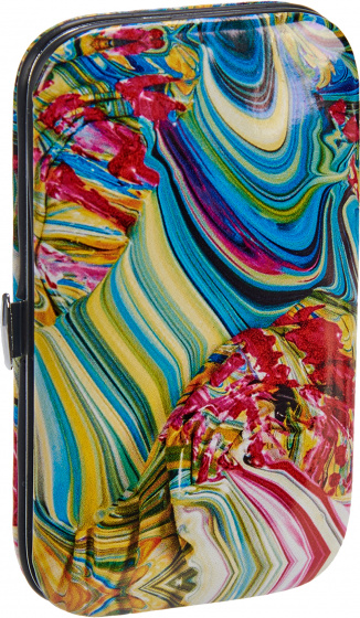 Arte Regal manikúra sada abstrakt 10,8 x 6 cm oceľovo zelená 7 kusov