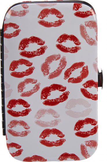 Arte Regal manikúrová sada na pery 10,8 x 6 cm oceľ biela/červená 7 kusov