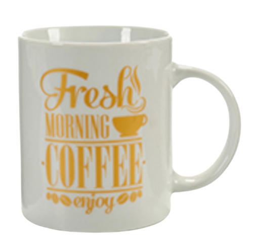 Arte Regal hrnček Morning 350 ml porcelán bielo/zlat