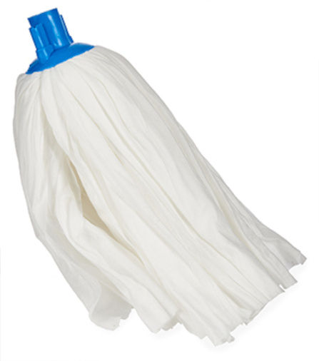 Arte Regal mop 10 x 8 x 32 cm viskóza biela/modrá