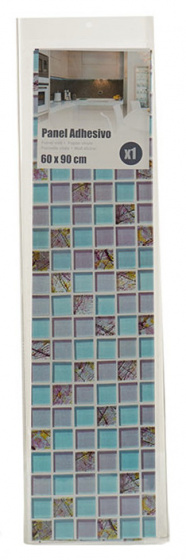 Arte Regal samolepka na stenu vzor dlaždice 90 x 60 cm PVC béžová/hnedá