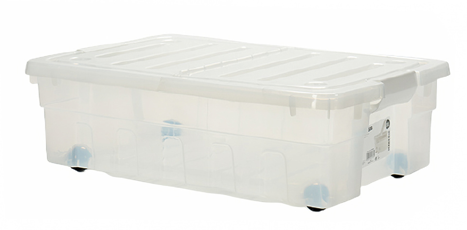 Arte Regal box pod posteľ 30 litrov 59,5 x 40 x 18 cm biela