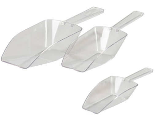 Arte Regal opschepbakjes 7 x 20 cm transparant 3 stuks Arte Regal opschepbakjes 7 x 20 cm transparant 3 stuks