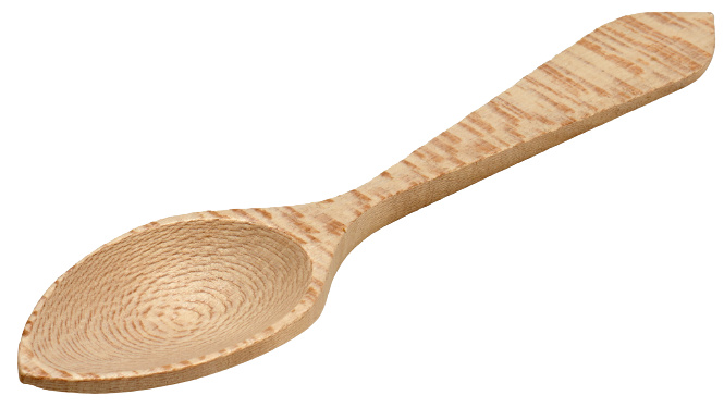Arte Regal servírovacia lyžica 22 cm prírodné drevo