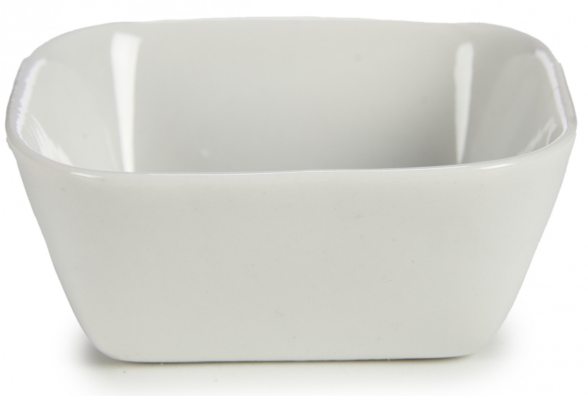 Arte Regal misky 8 x 8 x 3 cm porcelánová biela 6 kusov