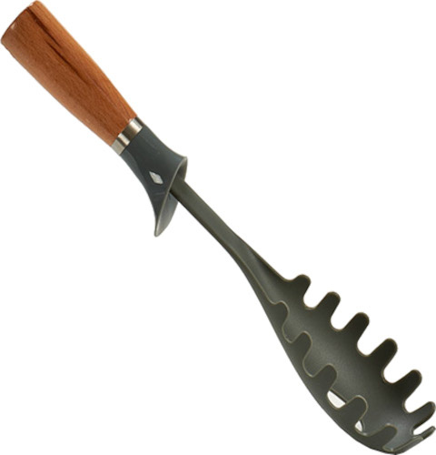 Arte Regal lyžice na špagety 7,5 x 5,5 x 32 cm drevo šedá/prírodná