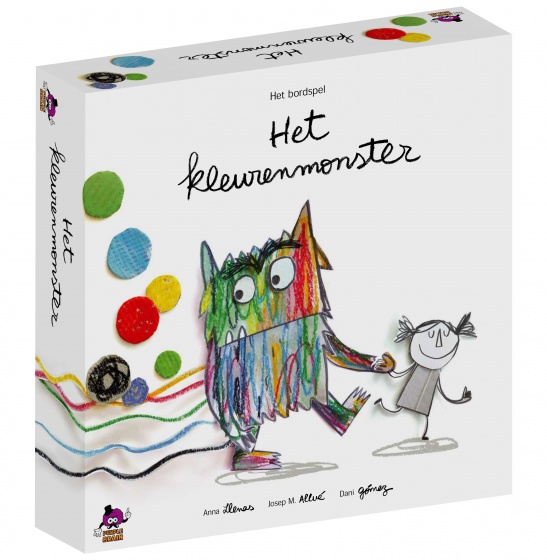 Asmodee het kleurenmonster bordspel