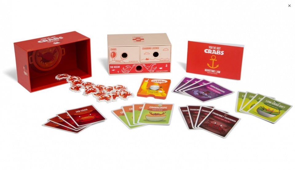 Asmodee you've got crabs kaartspel